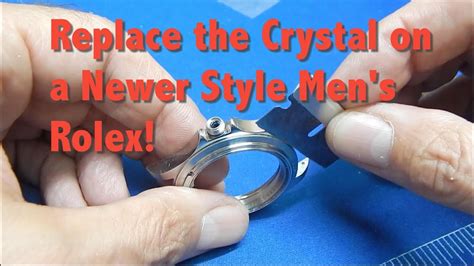 Replace Rolex Crystal on a Newer Men's Rolex Watch